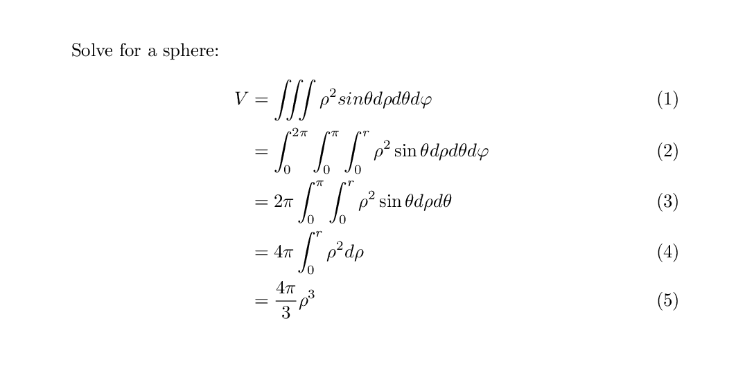 Working with LaTeX LaTeX Math